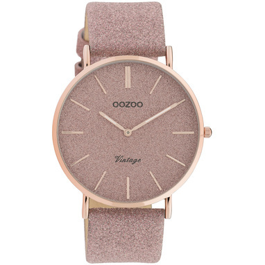 OOZOO C20161 Horloge vintage rose