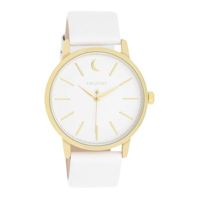 OOZOO C11156 horloge timepieces wit-goud