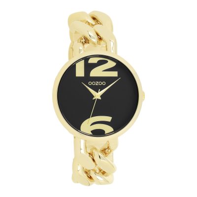 OOZOO C11264 Horloge Timepieces goud-zwart