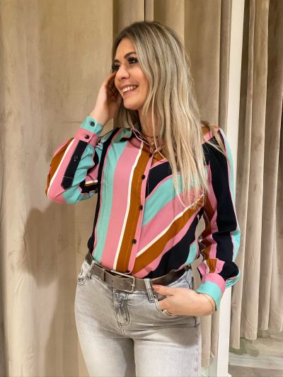 Tramontana blouse stripe