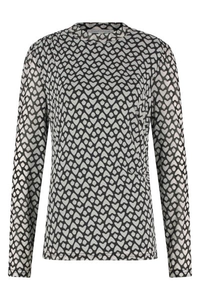 Tramontana Blouse Mesh two tone