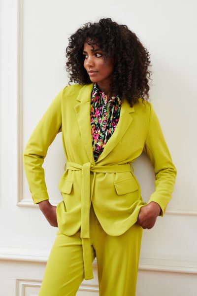 LOFTY MANNER Blazer Fira Lime Green