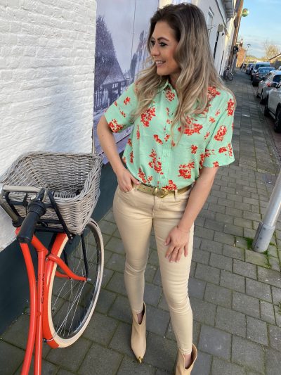 ICHI blouse berry
