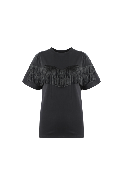 FLURESK Gabi T-shirt Zwart