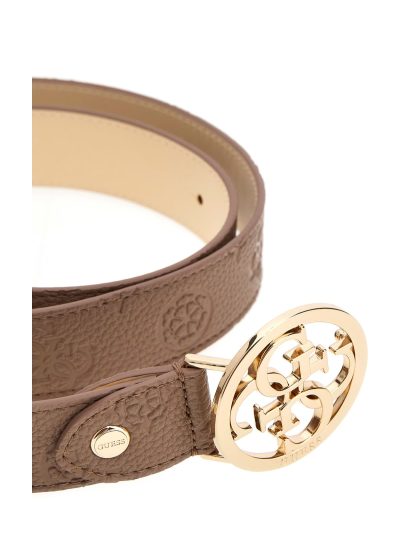 GUESS Riem Logo Taupe/Gold