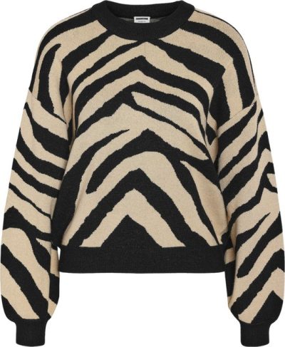 Zebra Print Knit Charlott