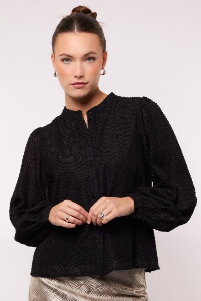 Blouse fijne glitter
